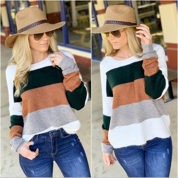 ✨RESTOCKED✨Multi striped sweater - Picture 5 of 5